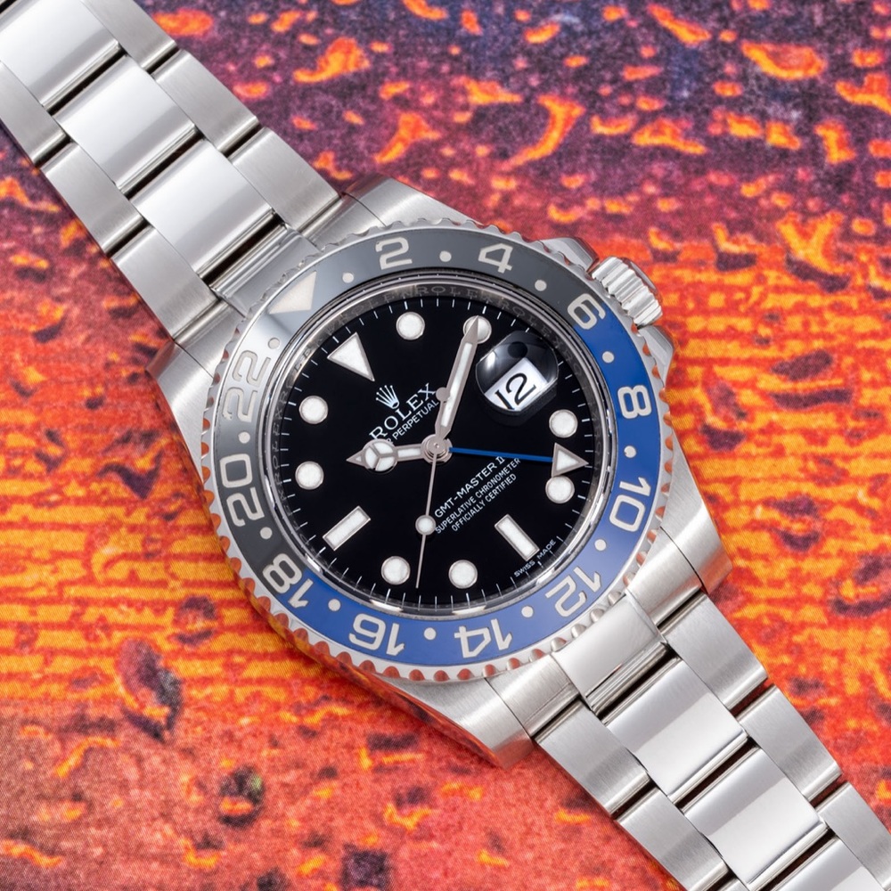 Rolex GMT- Master II Batman preowned
